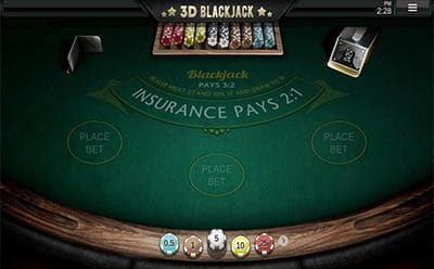 3D Blackjack