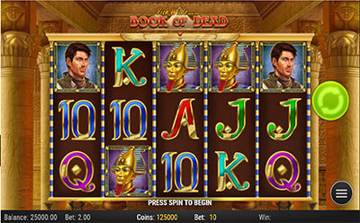 A Book of Dead Nyerőgépes Játék a Midas Luck Online Kaszinóban