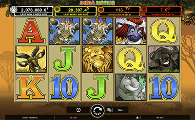 A Mega Moolah Nyerőgépes Játék a Dolly Casino HU Online Kaszinóban
