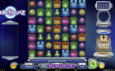 A Reactoonz Nyerőgépes Játék az EnergyCasino HU Online Kaszinóban